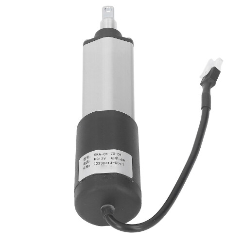 Electric Linear Actuator 12V DC, 100N Thrust, 70mm Stroke, Low Noise