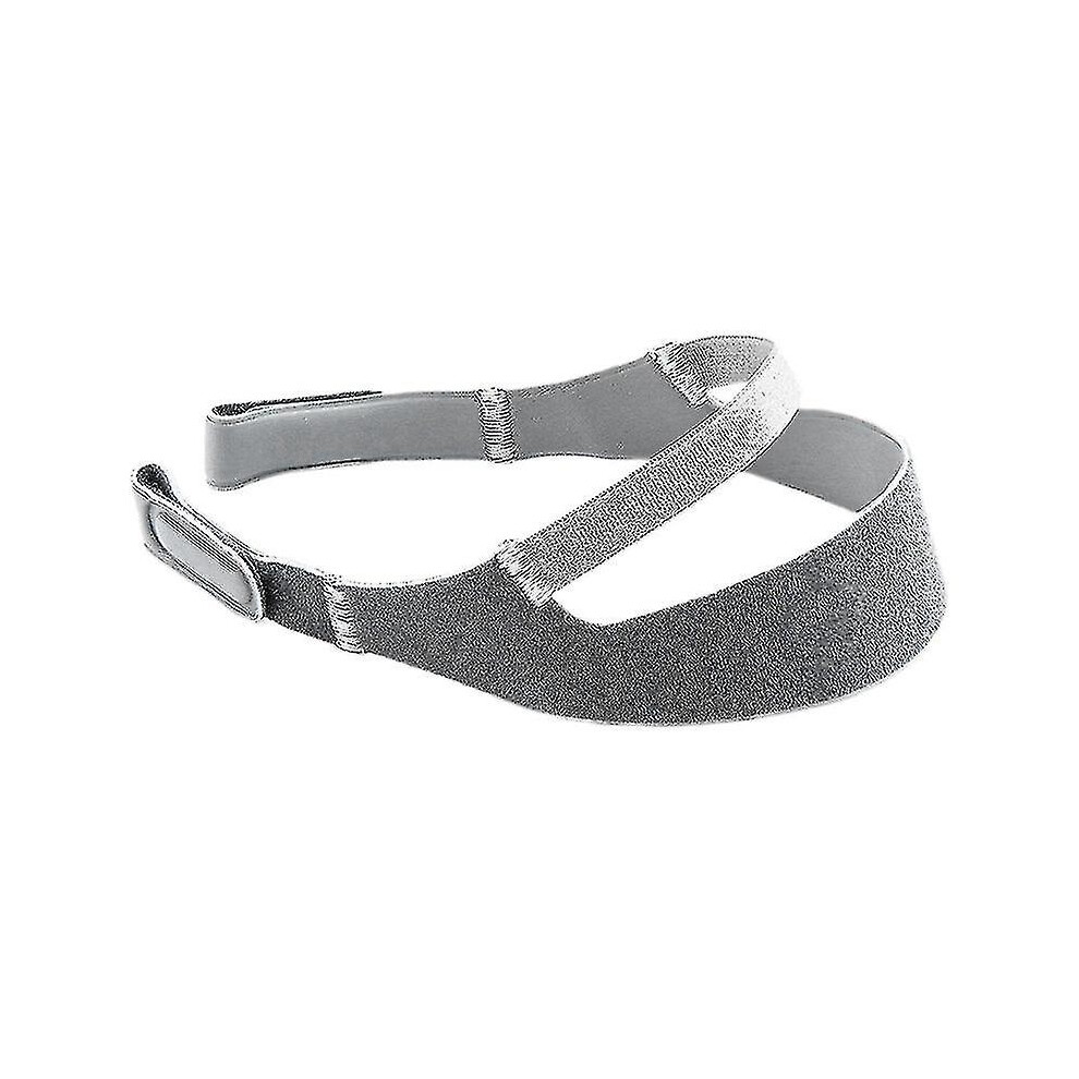 Grey Replacement Headband For Cpap Full Face Mask, Seamless Nylon, Durable Washable Design Reduces Skin Irritation