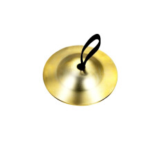 Brass Finger Cymbals 10pcs Set with Ergonomic Finger Fit and Durable Brass Construction for Dance and Music