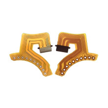 FPC Cable Single-Lens, Yellow Flexible Flat Cable 1 Piece for Electronic Device Connections 16-55 Spec