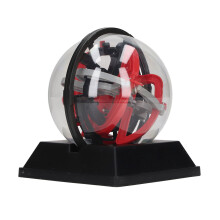 3D Labyrinth Ball Educational Maze Puzzle for Kids – 56 Obstacles, Plastic