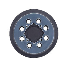 Disque de ponçage 5 pouces compatible avec DeWalt DWE6423, base souple, conception 8 trous pour aspiration poussière, lot de 4