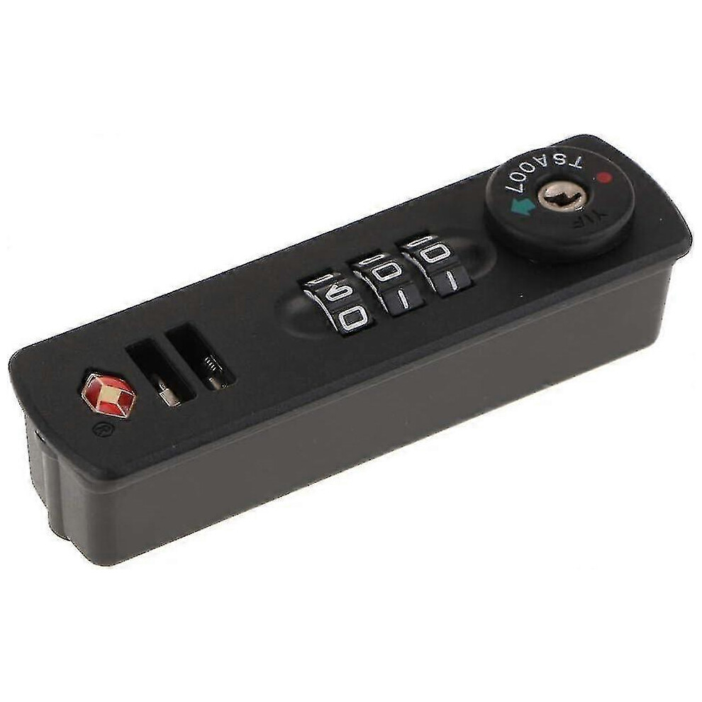 Tsa 007 Combination Padlock With Resettable 3-Digit Code For Airport Security Checks, Travel Luggage Lock 6901508463868