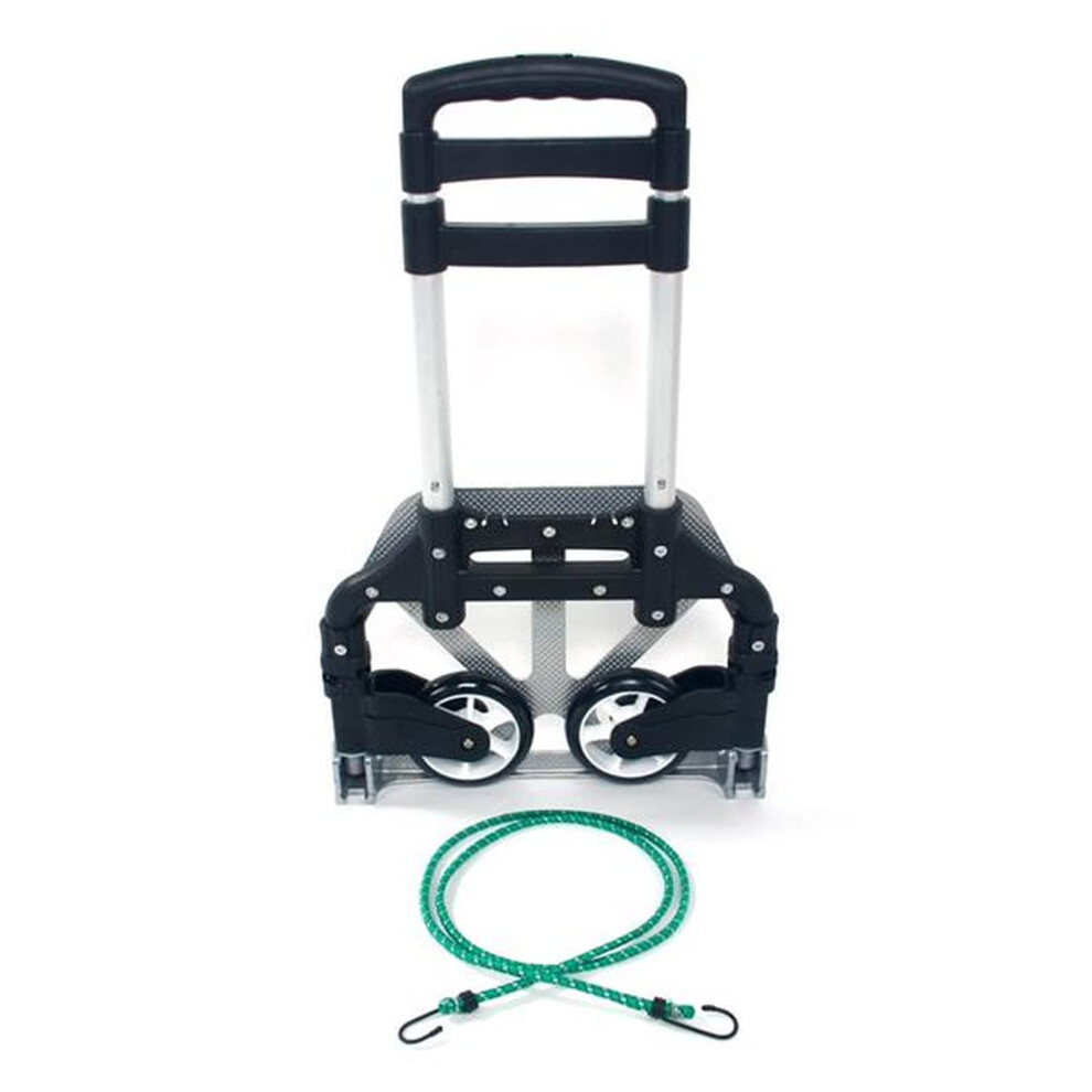Folding Hand Truck Collapsible Aluminum Dolly Cart, 165.35 Lb Capacity For Home, Office And Car 9073542458319