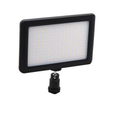 LED-cameralichtpaneel, compatibel met NP-F750/NP-F970-batterijen, 120 stralingshoek, dimbaar van 0-100% voor DSLR-videografie