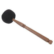 Felt Head Singing Bowl Mallet with Ergonomic Wooden Handle for Meditation and Soft Mellow Tone
