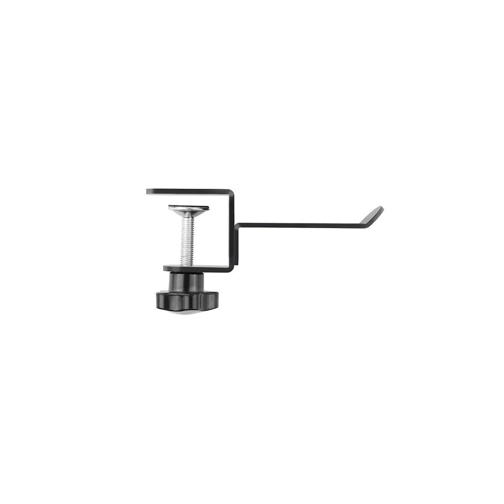 Adjustable Headphone Hanger, Aluminium Alloy Clamp Mount, Rotatable For Desk Headset Storage 6901508530096