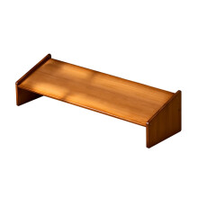 Under Desk Foot Rest Adjustable Bamboo Ergonomic Office Foot Stool with NonSlip Wide Surface