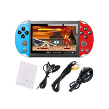 Draagbare spelconsole - 5,1 inch scherm, tv-uitgang, mediaspeler, 8 GB geheugen voor games, films en muziekweergave.