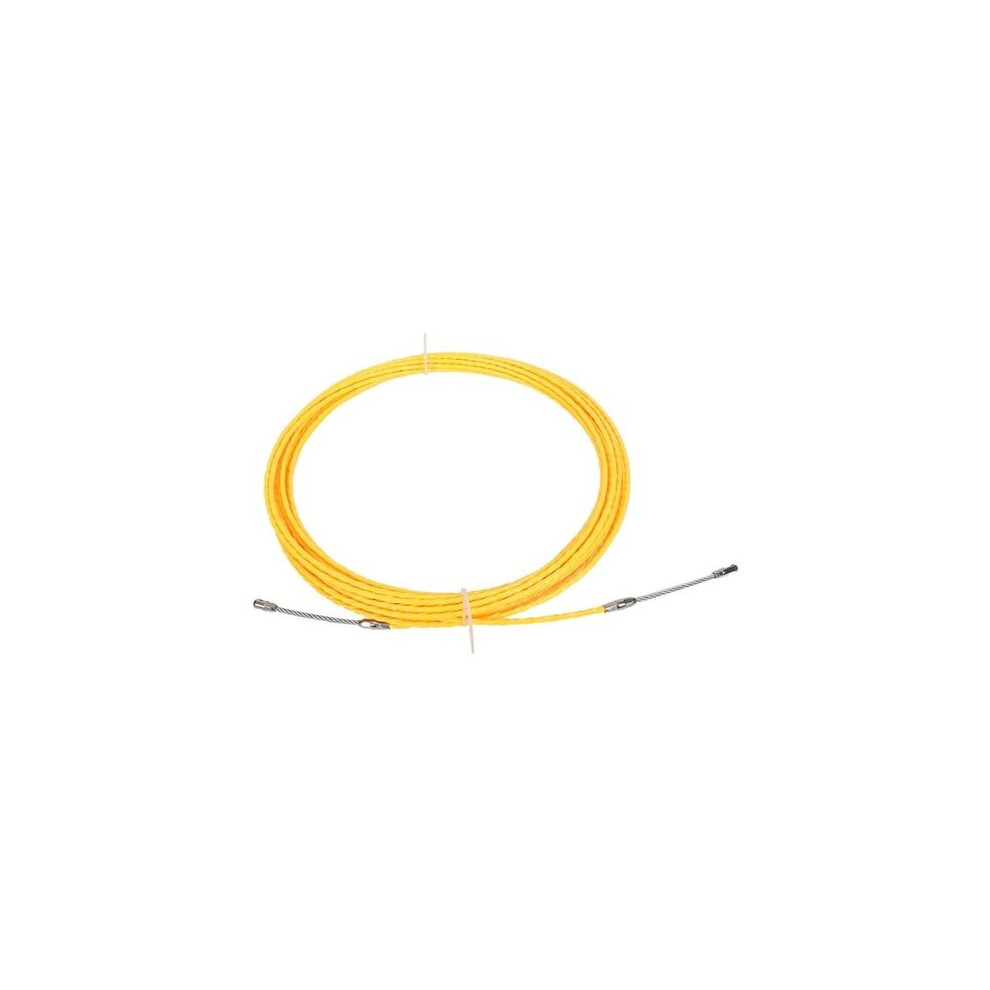 Non-Conductive Fibreglass Sewer Threader 4.5Mm Diameter 30M Length, High Tensile Strength Corrosion Resistant For Efficient Conduit Installation 6901508532816