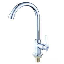Cold Faucet with Copper Water Outlet, Zinc Alloy Construction Chrome Plating, G1/2 Thread for Kitchen Sink