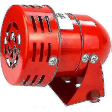 Motorisch aangedreven 220V sirene-alarm, 120dB spiraalvormig geluid met hoge en lage temperatuurbestendigheid