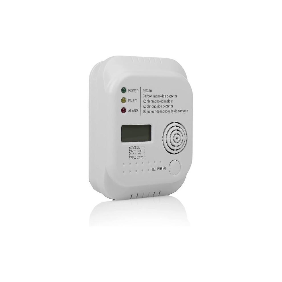 Digital Display Carbon Monoxide Detector Showing Ppm Temperature - 85Db Alarm, 7 Year Lifespan 6901508511613