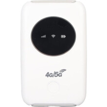 Mobiili WiFi-hotspot SIM-korttipaikalla, 300 Mbps nopeus 10 laitteen yhdistettävyydelle, pitkä akunkesto kannettava internet