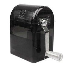 Tobacco Cutter Manual Grinder, Compact Handheld with Durable Steel Blade, Adjustable Shredding, No Power Needed