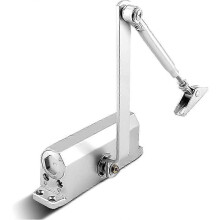 Fechador de Porta Automático com Amortecedor Hidráulico Ajustável, Resistente ao Fogo para Portas de 65kg