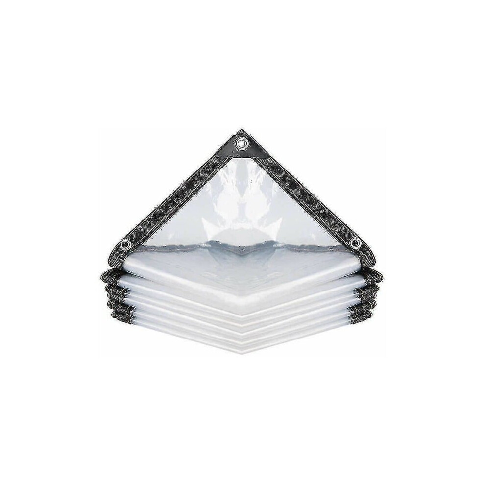 Waterproof Tarpaulin With Reinforced Corners Rust-Resistant Eyelets, Double-Sided For Tear-Resistant Outdoor Protection Covers 6901508510852