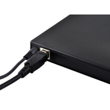 Εξωτερικός Λεπτός Οδηγός CD/DVD συμβατό με Windows Mac, Φορητός Plug and Play USB