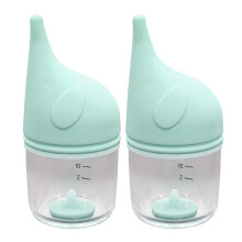 2 Biberones para Gatitos y Cachorros, Biberones A Prueba de Fugas y Exprimibles (20 Ml)