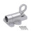Self-Closing Latch - Spring Loaded Aluminium Alloy Automatic Door Latch with Snap Ring for Secure Loft Ceiling Hatch Locking 1