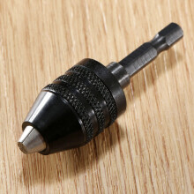 Snelwisselboorkopadapter 6,35 mm (1/4 inch), koolstofstaal, capaciteit 0,3-6,5 mm voor zeskantbits