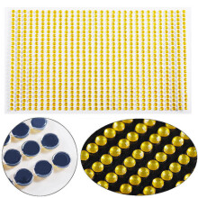 Self-Adhesive Rhinestone Sheet, Resin Crystal Gem in Silver for DIY Craft Projects and Personalisation