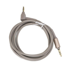 Cable auxiliar de 1,5 m y 3,5 mm compatible con auriculares y dispositivos móviles, con conector de cobre libre de oxígeno para sonido estéreo.