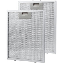 Grease Filter Compatible with Leisure Hood, 320x260 mm 2-Pack, Washable Aluminium Mesh for Kitchen Extraction