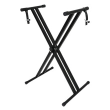 Double X Keyboard Stand 7Level Adjustable Heavy Duty Steel for Digital Piano