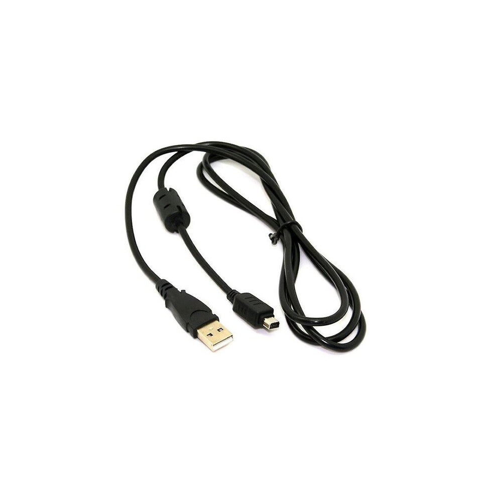 1.5M Usb Data Cable Compatible With Olympus Cb-Usb5 Cb-Usb6, Arc Design Pvc Tpe Cable For Camera Data Transfer Black 6901508559585