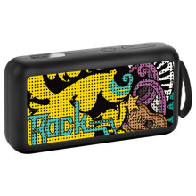 Bluetooth Speaker with Bluetooth 5.0, 300mAh Battery for 6 Hours Use, Mini Portable Design, Stereo Sound