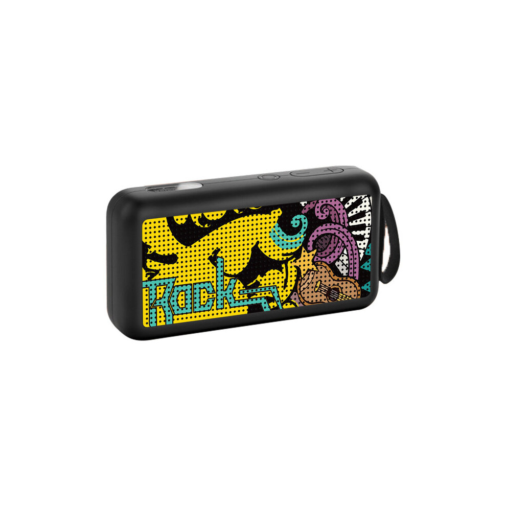 Bluetooth Speaker With Bluetooth 5.0, 300Mah Battery For 6 Hours Use, Mini Portable Design, Stereo Sound 6901508541672