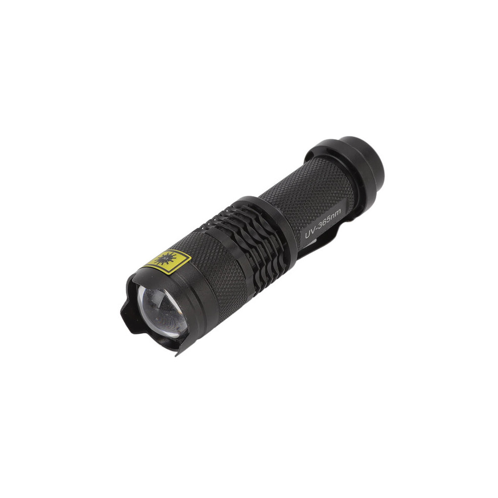 Uv Flashlight 365Nm Wavelength Adjustable Brightness With Ipx4 Waterproof For Detecting Pet Urine And Food Stains On Carpet And Clothing 6901508528277