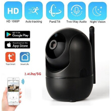 Smart Security Camera 1080P with Pan Tilt, Motion Detection, App Alerts and Clear Night Vision for Home Security