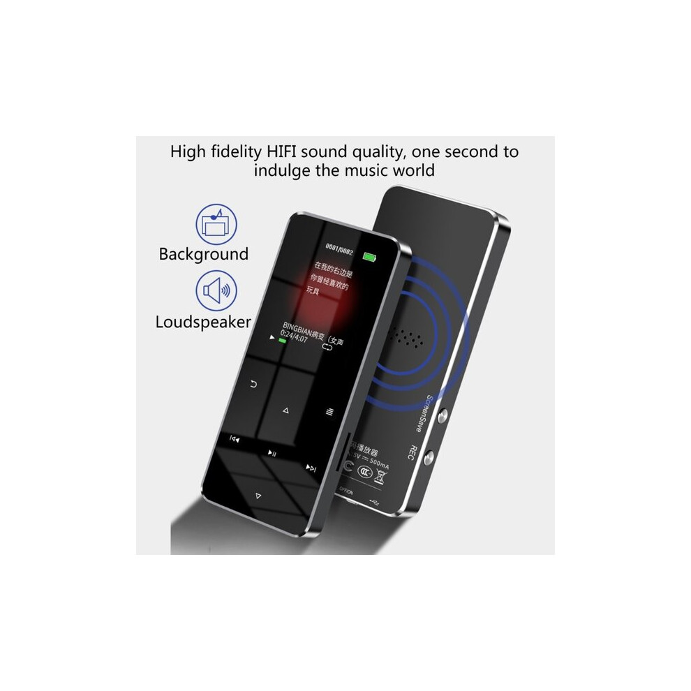 Mp3 Player With E-Book Reader, Bluetooth And 20H Battery For Music Playback Recording 6901508528352