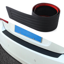 Protector de goma para parachoques de coche, compatible con todas las marcas y modelos, 8 cm x 90 cm, decoración de protección contra arañazos.
