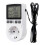 Thermostat Socket with Programmable Timer, 16A 3680W External Sensor for Indoor Climate Control, Heating Cooling 1