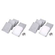10 Stücke Gitarren Effekt Pedal Aluminium Stomp Box Gehäuse für DIY Gitarren Pedal Kit 1590BB