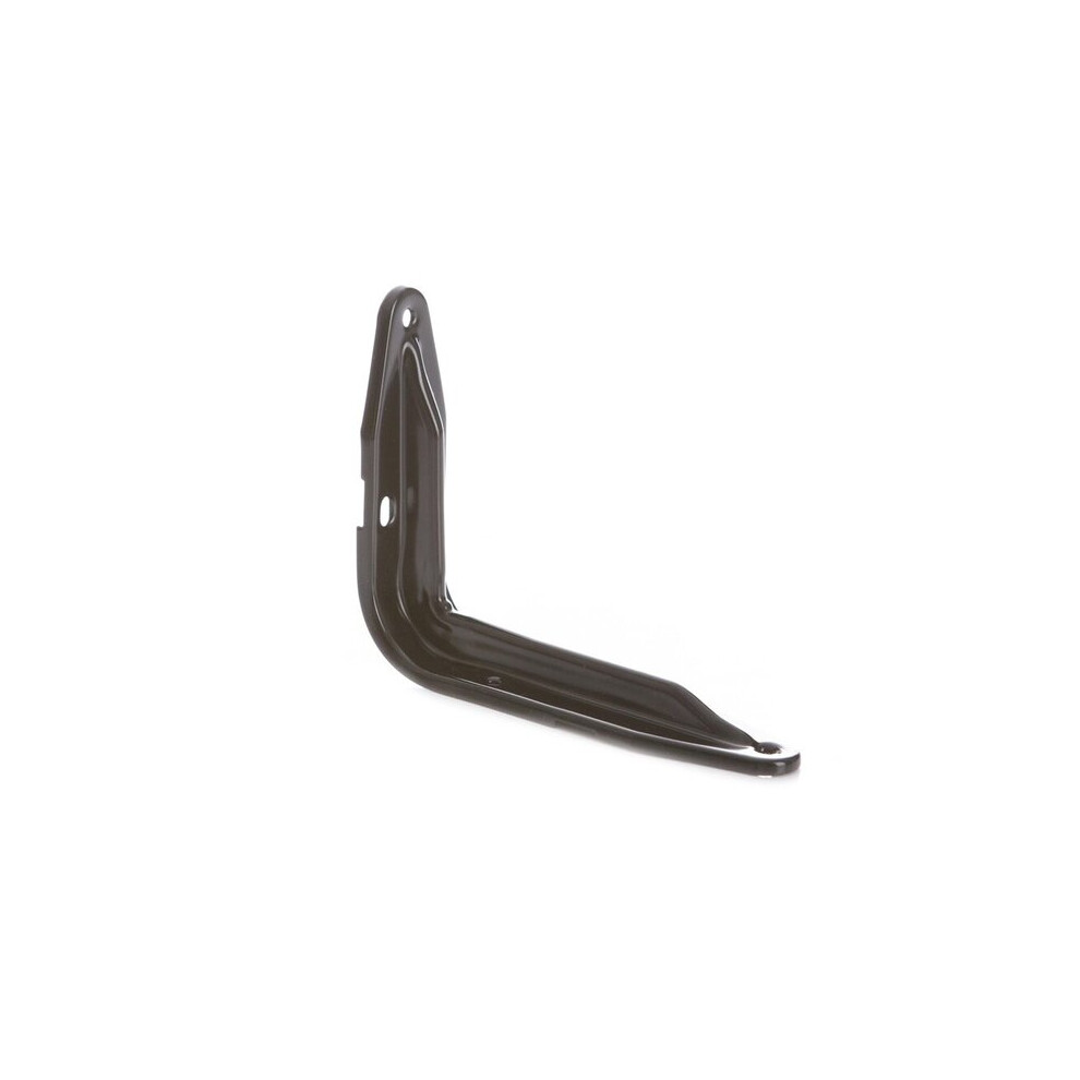 Shelf Bracket With 25Kg Load Capacity, Metal Alloy, Black - Secure Screw Fixing Installation For Wall Mounted Shelves 6901508546486