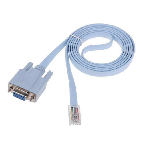 Cavo Console Seriale Compatibile con Cisco RJ45 a DB9, 1.5m per Switch Router 2