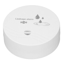 Waterlekdetector voor bescherming van uw eigendom, 100 dB alarm, 24/7 bewaking, zeer gevoelige sensor voor badkamer, keuken en wasruimte.