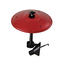 Car Dashboard Cymbal Red Mini Drum Cymbal for Drummer Drivers Funny Air Vent Instrument Gift
