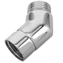 Suporte para Chuveiro de Mão Ajustável e Giratório em Latão, Regulador de Ângulo para Banheiro