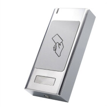 S6R IP66 Waterproof Metal Access Control LED Indicators 13.56MHz IC Wiegand 26-34 Card Reader