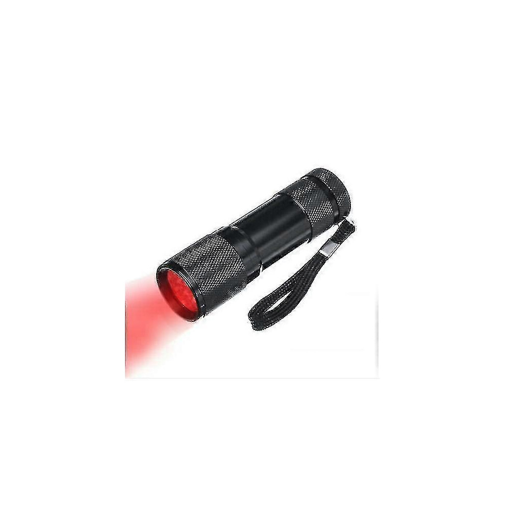 Torch, 670Nm Handheld With Aluminium Alloy Body For Retinal Fatigue Relief, Portable Eye Care Device Red/Light 6901508436282