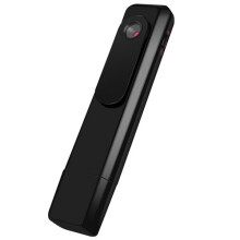 Draagbare bodycamera met clipbevestiging, 130 groothoeklens, 3-4 uur opnametijd voor beveiliging binnenshuis en in voertuigen.