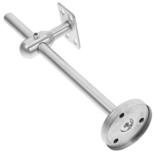 Supporto corrimano in acciaio inox 304 regolabile, finitura lucida, per interni ed esterni, installazione universale