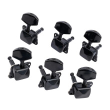 Acoustic Guitar Tuning Pegs Set, Precision 15:1 Gear Ratio, Durable Metal Alloy Tuners
