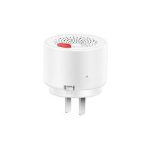 WiFi slimme gaslekdetector met 70 dB hoorbaar en visueel alarm, 85V-250V voor een bereik van 20 m², compatibel met de Tuya-app.