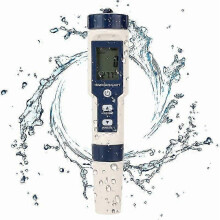 Medidor de Água 5 em 1 pH Salinidade TDS EC Temperatura, Design em Caneta à Prova d'Água IP67